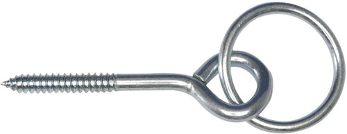 Campbell 2 Welded Hitch Ring with 3-1/2 Screw Eye Bolt