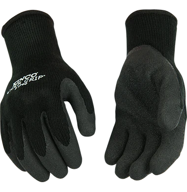 Kinco Warm Grip® Thermal Knit Shell & Latex Palm Small