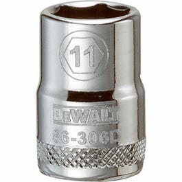 Metric Shallow Socket, 6-Point, 3/8-In. Drive, 11mm