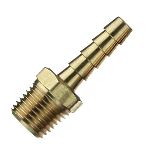 Tru-flate  Male 3/8 Hose ID Hose End Fitting