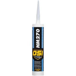 HM270 Construction Silicone Sealant, Clear, 10-oz.