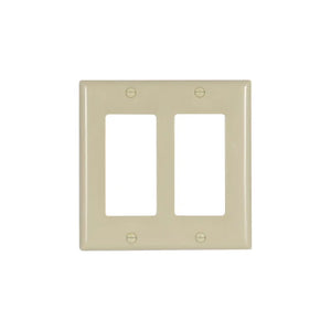 Eaton Cooper Wiring Decorator / GFCI Wallplate, Ivory