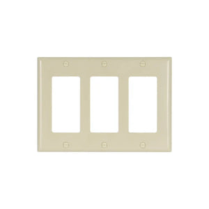 Eaton Cooper Wiring Decorator / GFCI Wallplate, Ivory