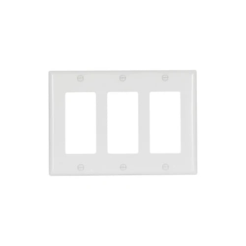 Eaton Cooper Wiring Decorator / GFCI Wallplate, White