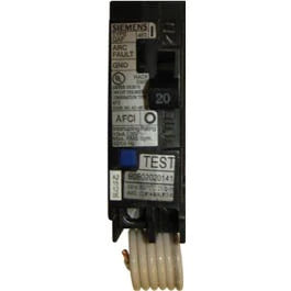 Arc-Fault Circuit Interrupter Breaker, 20A