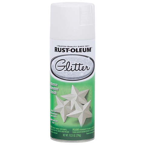 Rust-Oleum Glitter Spray Paint Pearl White