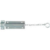 Door Chain Bolt, Zinc, 6-In.