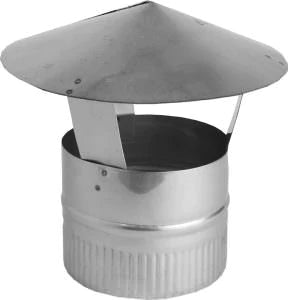 GRAY METAL PRODUCTS Rain Cap 3' To 4'
