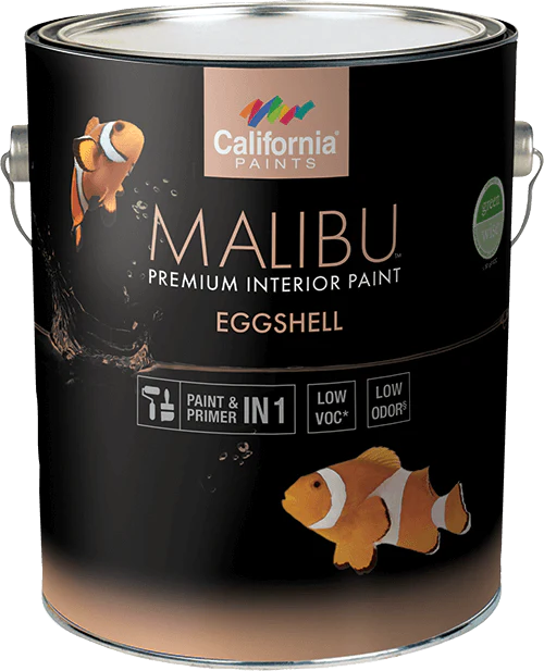 California Products Malibu Premium Interior Paint Eggshell Tint Base - 1 Gallon