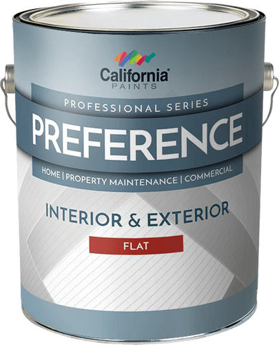 California Products Malibu Preference Interior & Exterior Paint Flat Medium Base - 1 Gallon