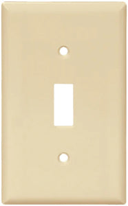 1 GANG SWITCH PLATE IVORY