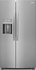 Frigidaire Gallery 25.6 Cu. Ft. 36 Standard Depth Side by Side Refrigerator Stainless Steel (25.6 Cu. Ft. 36, Stainless Steel)