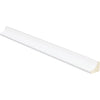 Inteplast Building Products 11/16 In. W. x 11/16 In. H. x 8 Ft. L. Crystal White Polystyrene Cove Molding