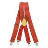 Custom Leathercraft Red Work Suspenders