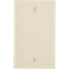 Leviton 1-Gang Standard Thermoset Blank Wall Plate, Ivory