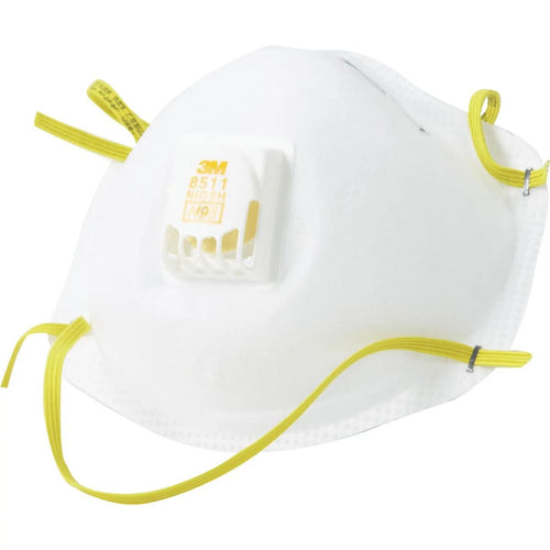 3M N95 Woodworking, Sanding and Fiberglass Valved Respirator (10-Pack)