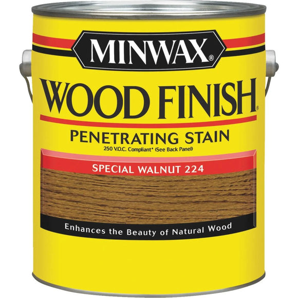 Minwax Wood Finish VOC Penetrating Stain, Special Walnut, 1 Gal.