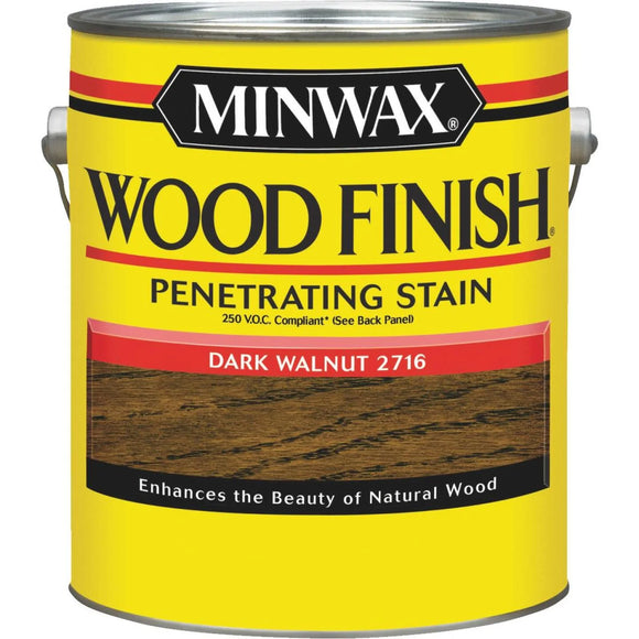 Minwax Wood Finish VOC Penetrating Stain, Dark Walnut, 1 Gal.