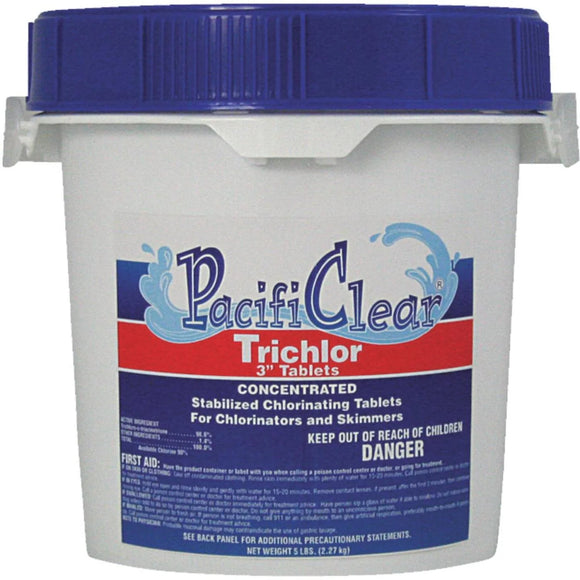 PacifiClear 3 In. 5 Lb. Trichlor Chlorine Tablet