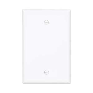 Eaton Cooper Wiring Blank Wallplate, White
