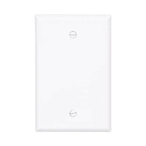 Eaton Cooper Wiring Blank Wallplate, White