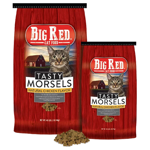Big Red® Tasty Morsels Cat Food