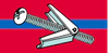 Midwest Fastener Round Head Toggle Bolts 1/4-20 x 4