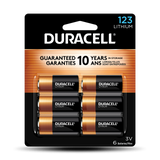Duracell Ultra Lithium 123 Battery