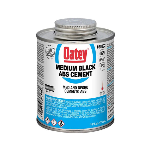 Oatey® 16 oz. ABS Black Cement