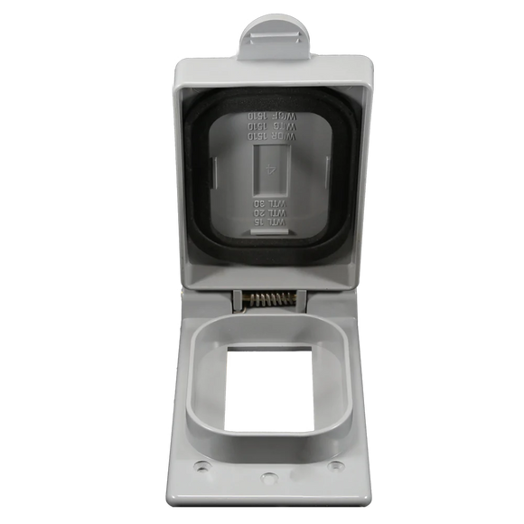 CANTEX   1-Gang Weatherproof GFI Receptacle Cover