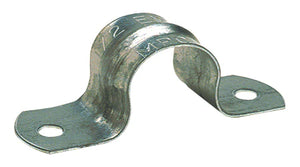 Thomas & Betts  1/2" Two Hole Strap, Steel-Zinc Plated For Us W/EMT Conduit